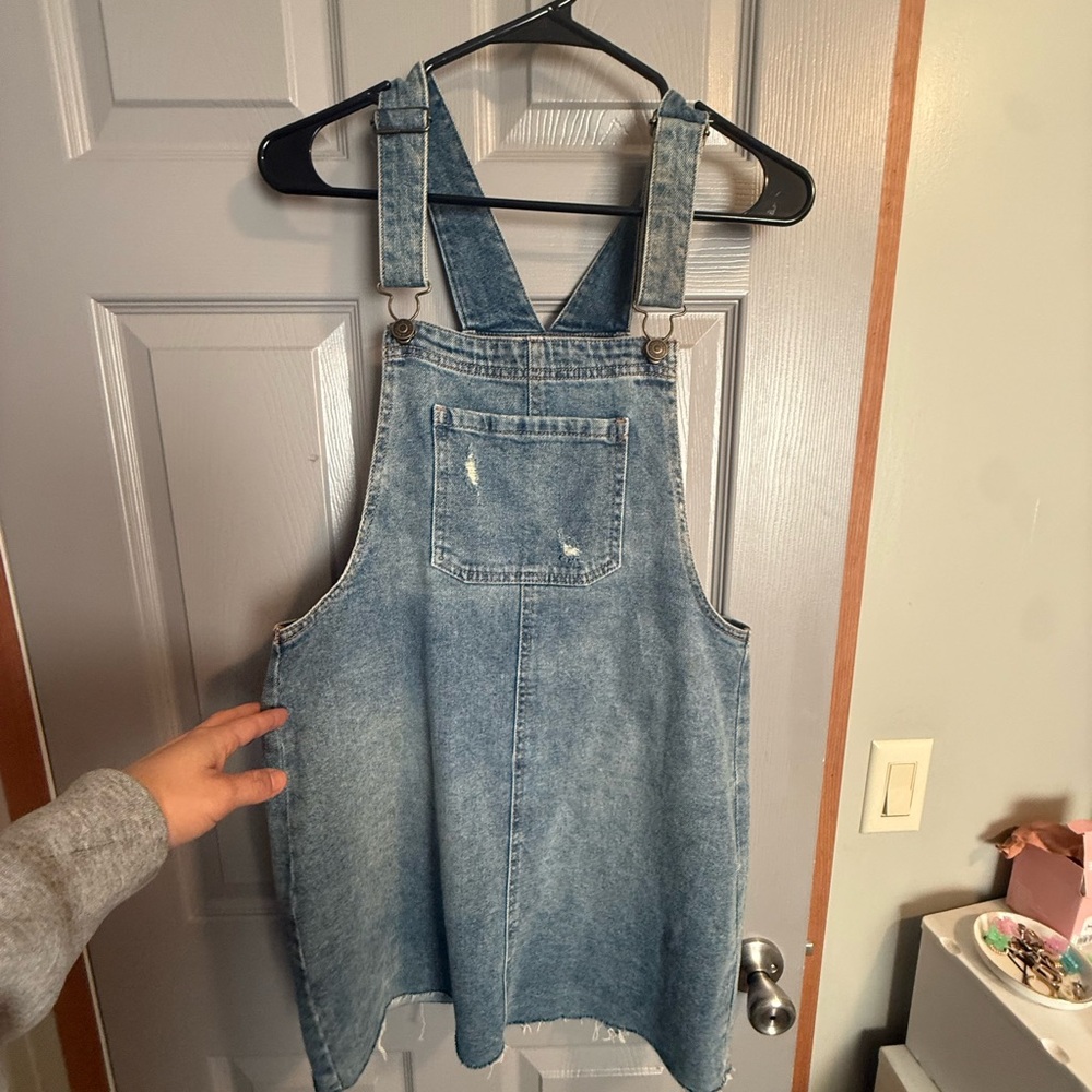 Wild Fable Denim Overall Dress